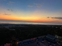 Sunrise beautiful from our balcony