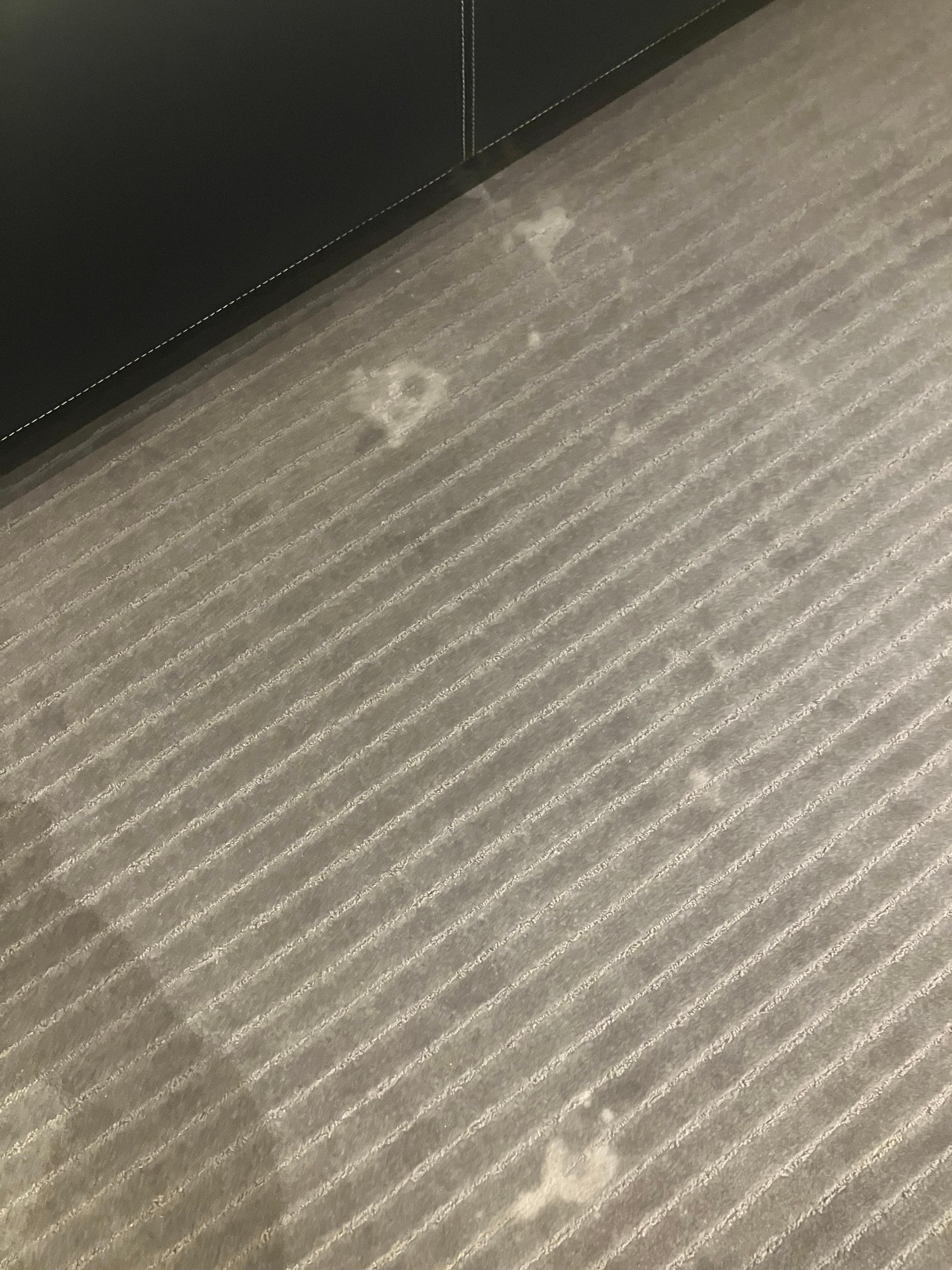 More stains on carpet