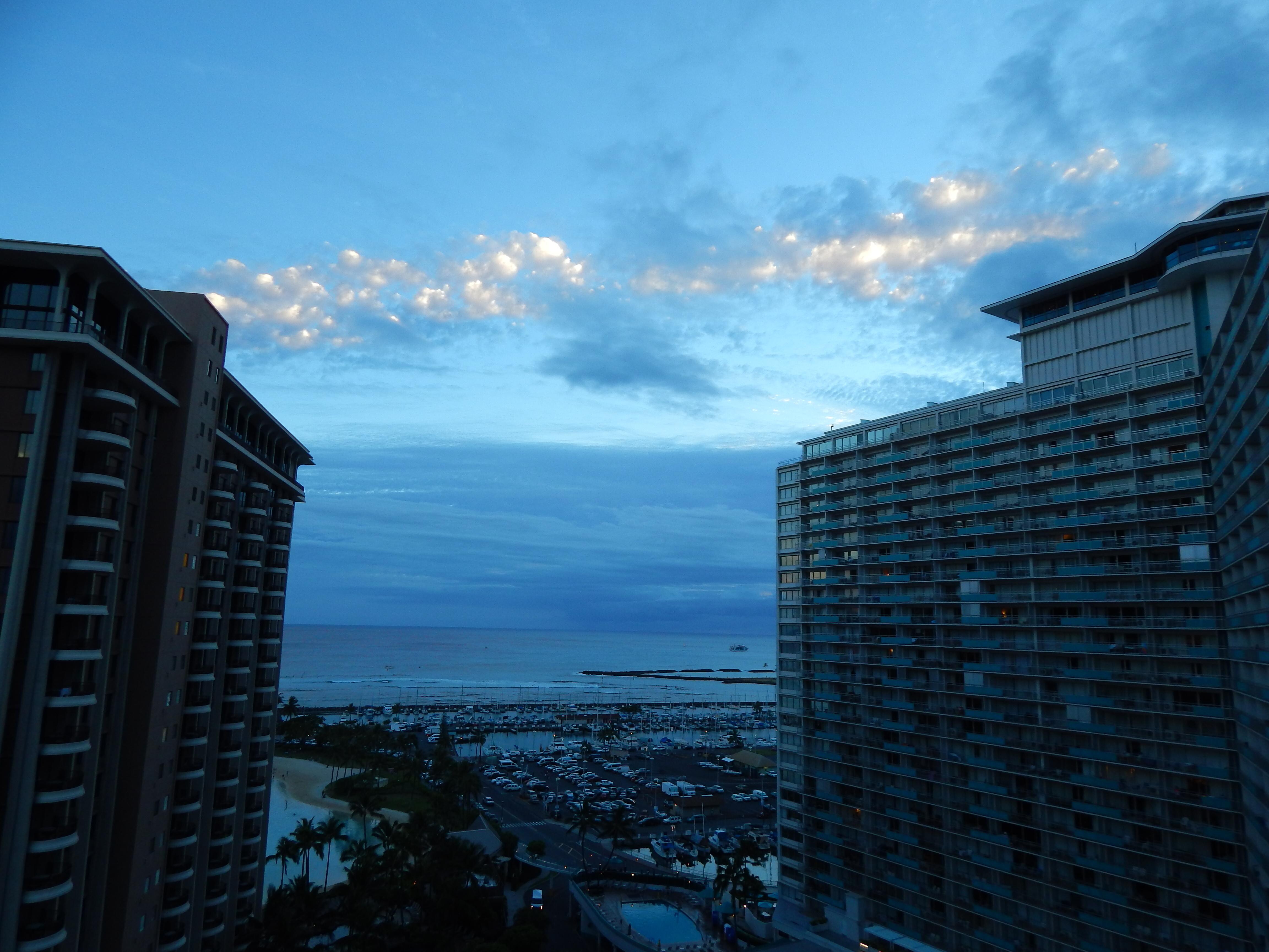 View from balcony, 18th floor