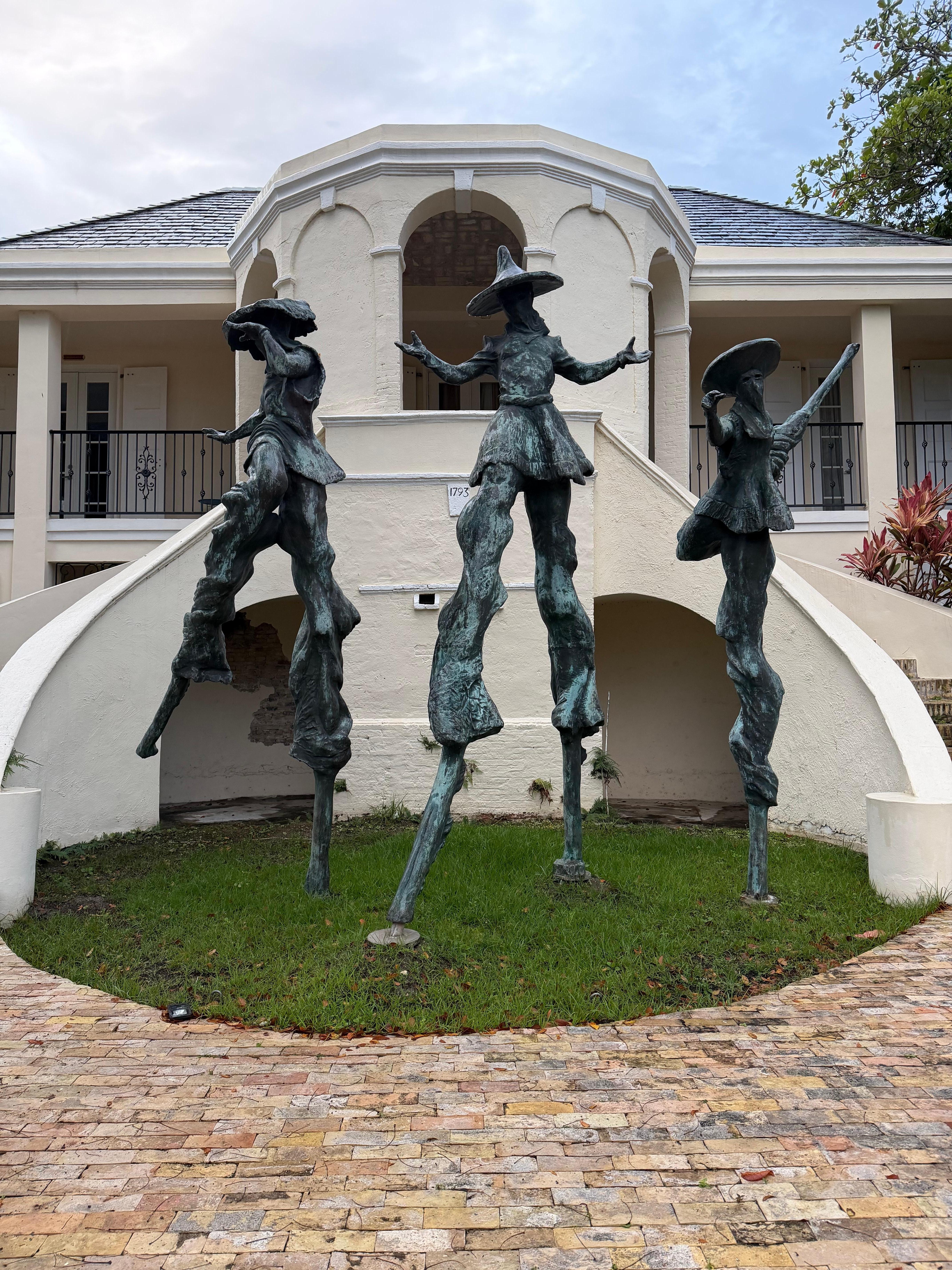 Front of gated property- your room is around the house to the left. 