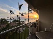 One of the beautiful sunsets seen from the veranda