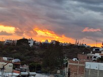 beautiful sunsets from balcony