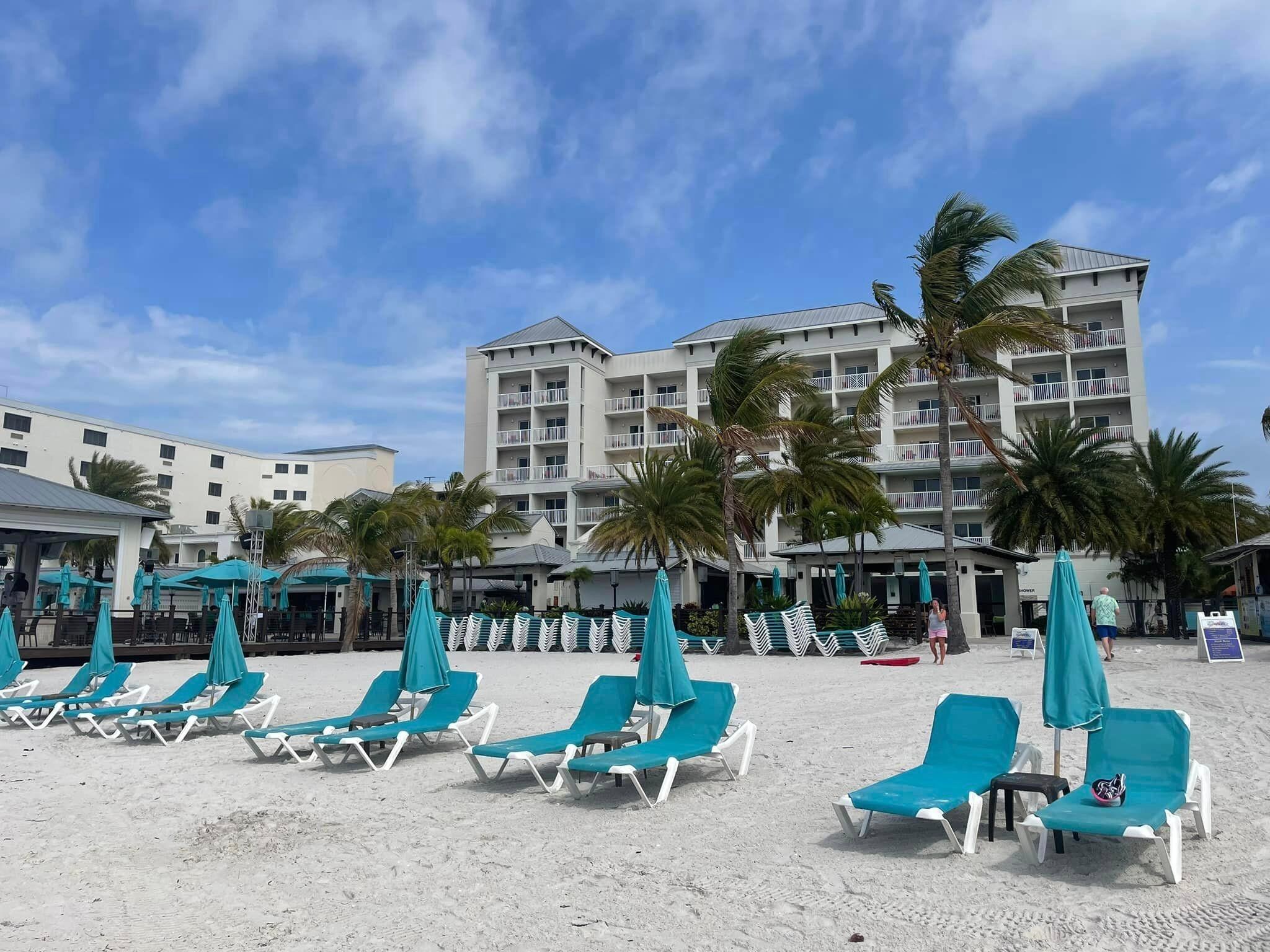 view from beach