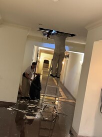 Ceiling leaking