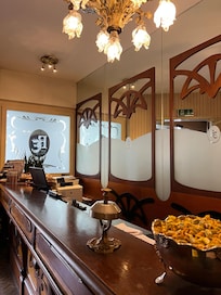 Beautiful front desk area.