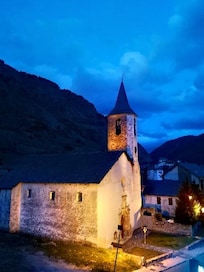 Església que es veia desde la nostra habitació.