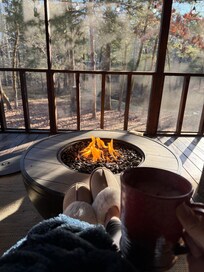 The best place to enjoy your morning coffee!