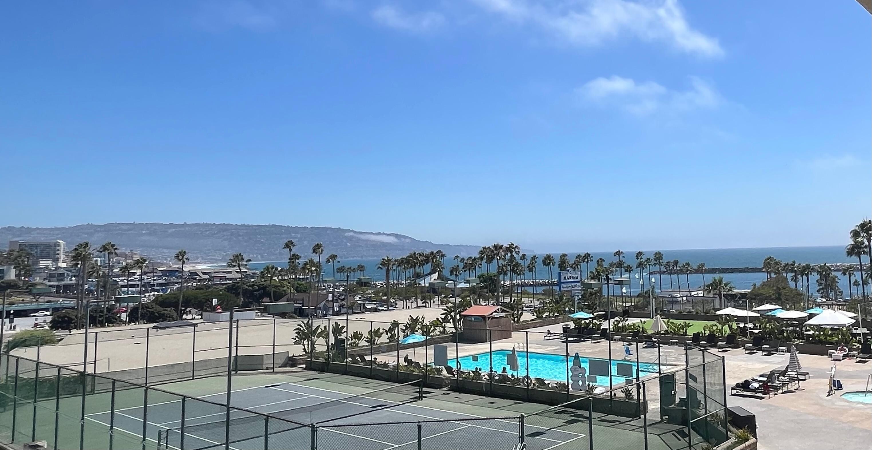 View from the room on the 5th floor.