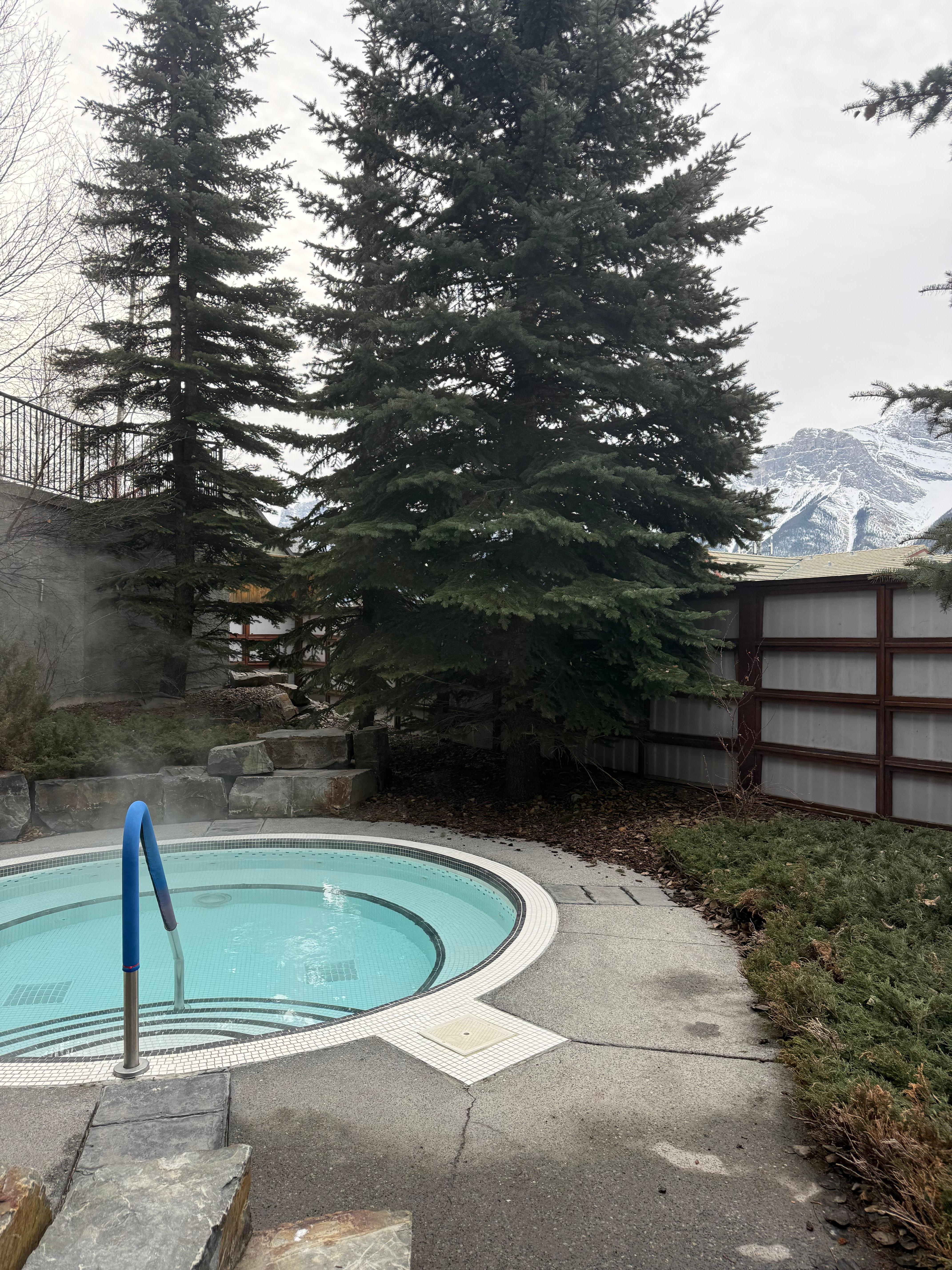 Loved the outdoor hot tub