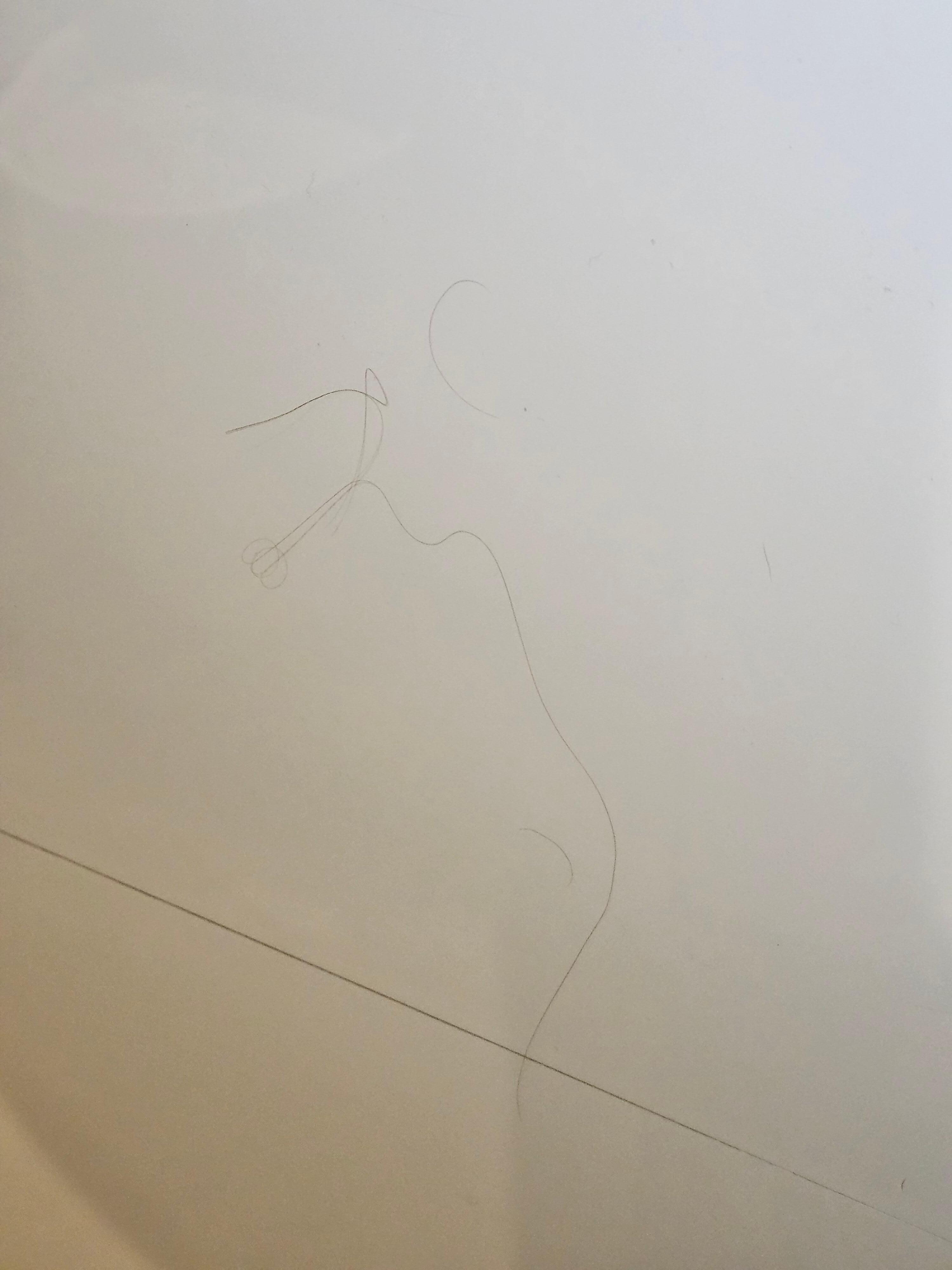 Haare an den Wandfliesen