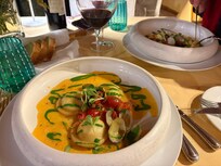 Sea Bass Ravioli