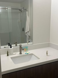 Opened soap upon entering room