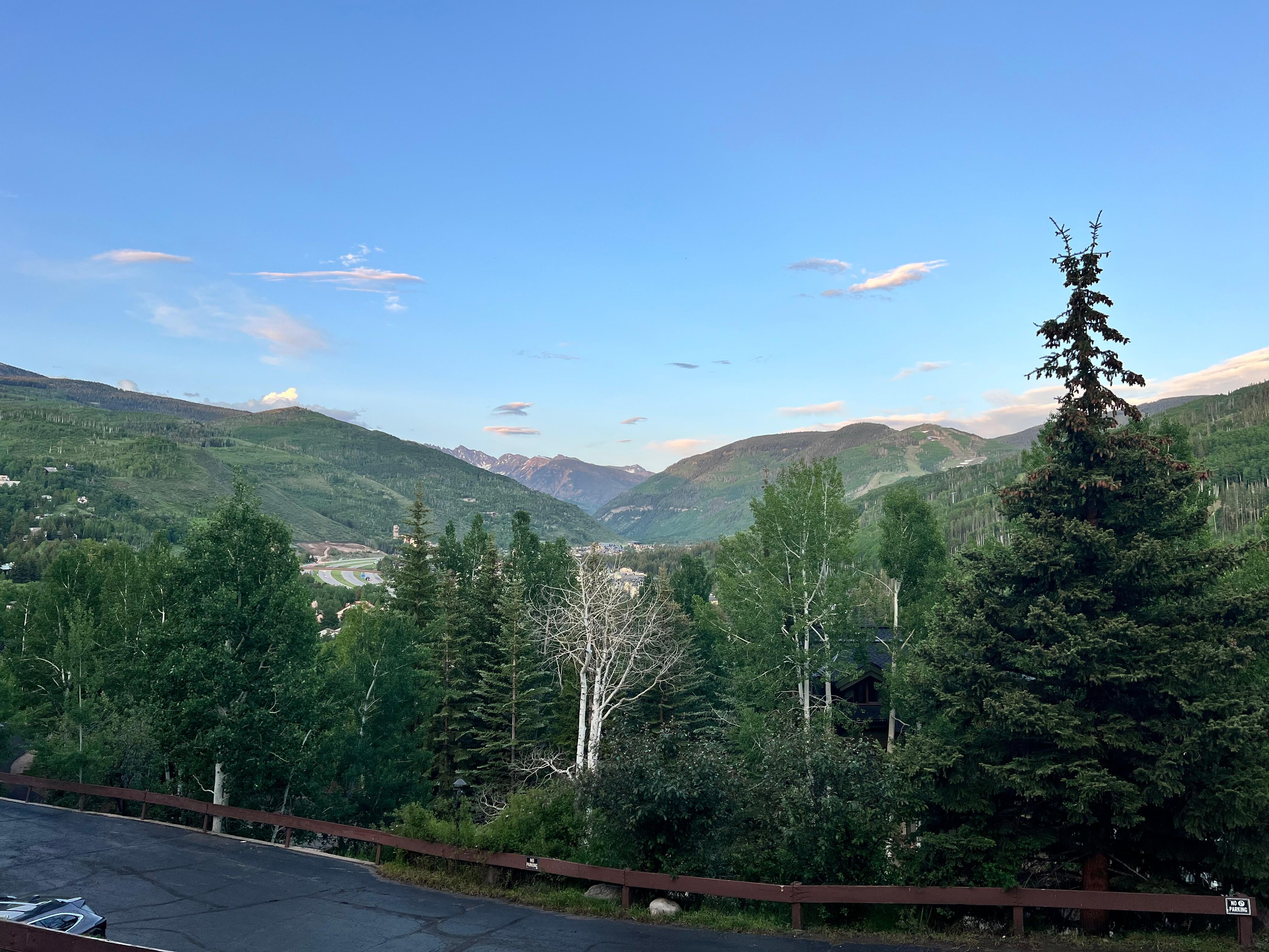 View from the porch