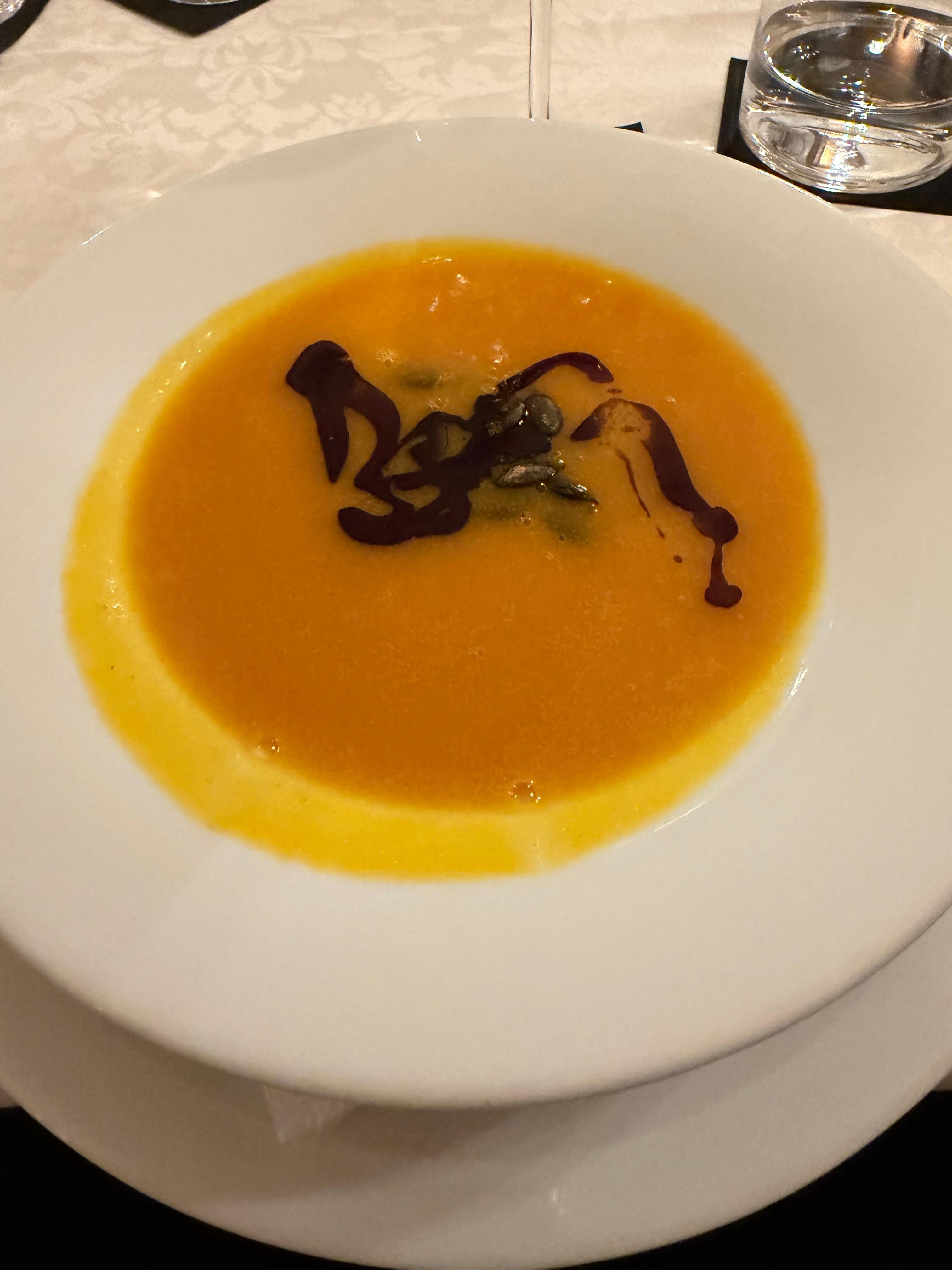 Kürbissuppe