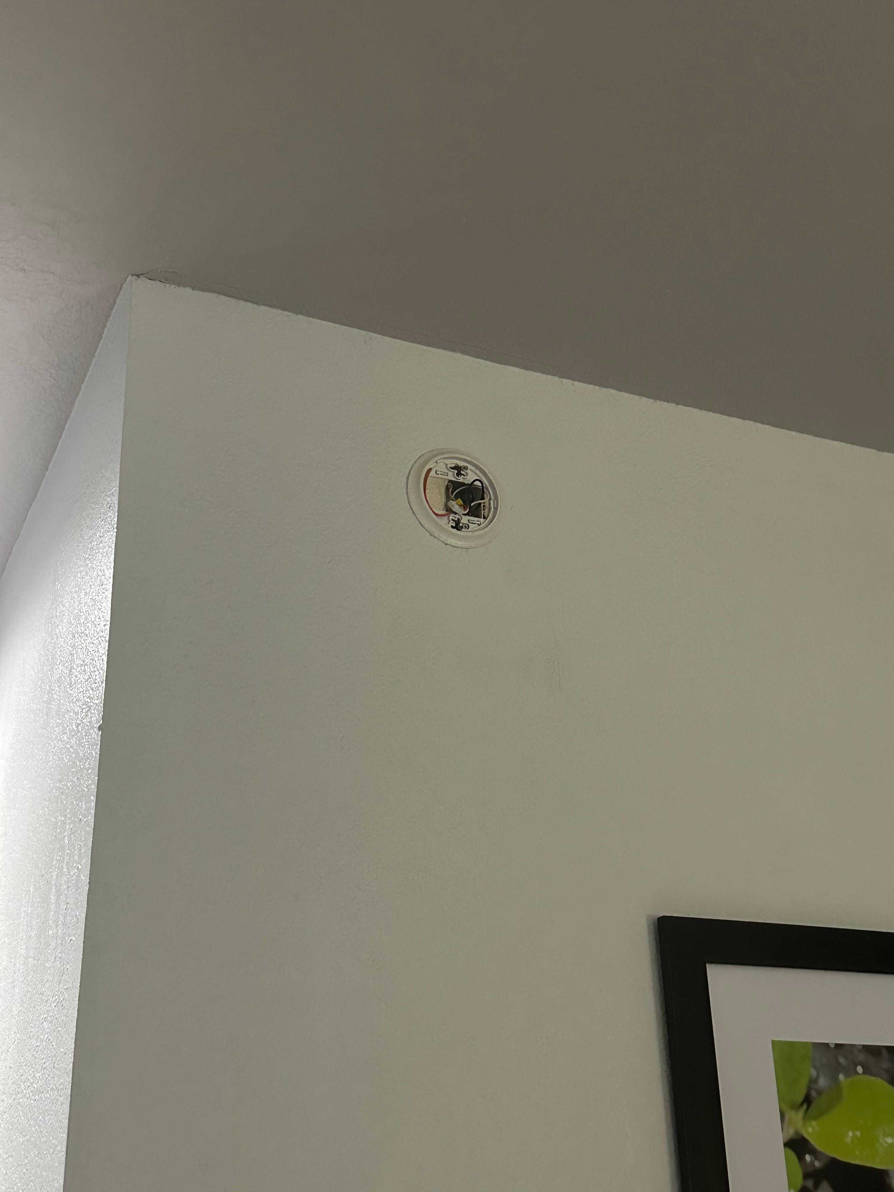 No smoke alarm