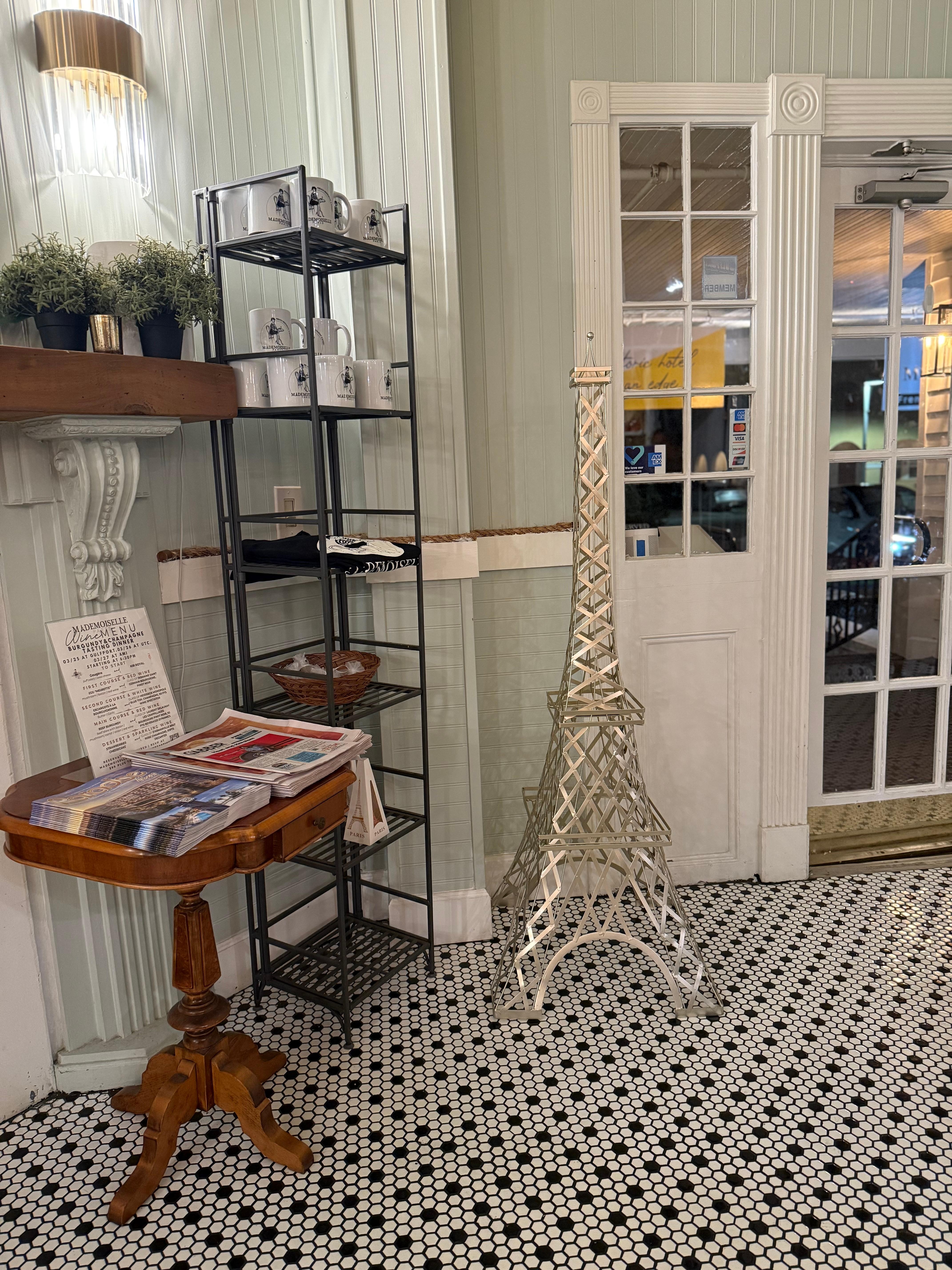 The French restaurant on the first floor is incredible! 