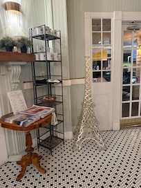 The French restaurant on the first floor is incredible!