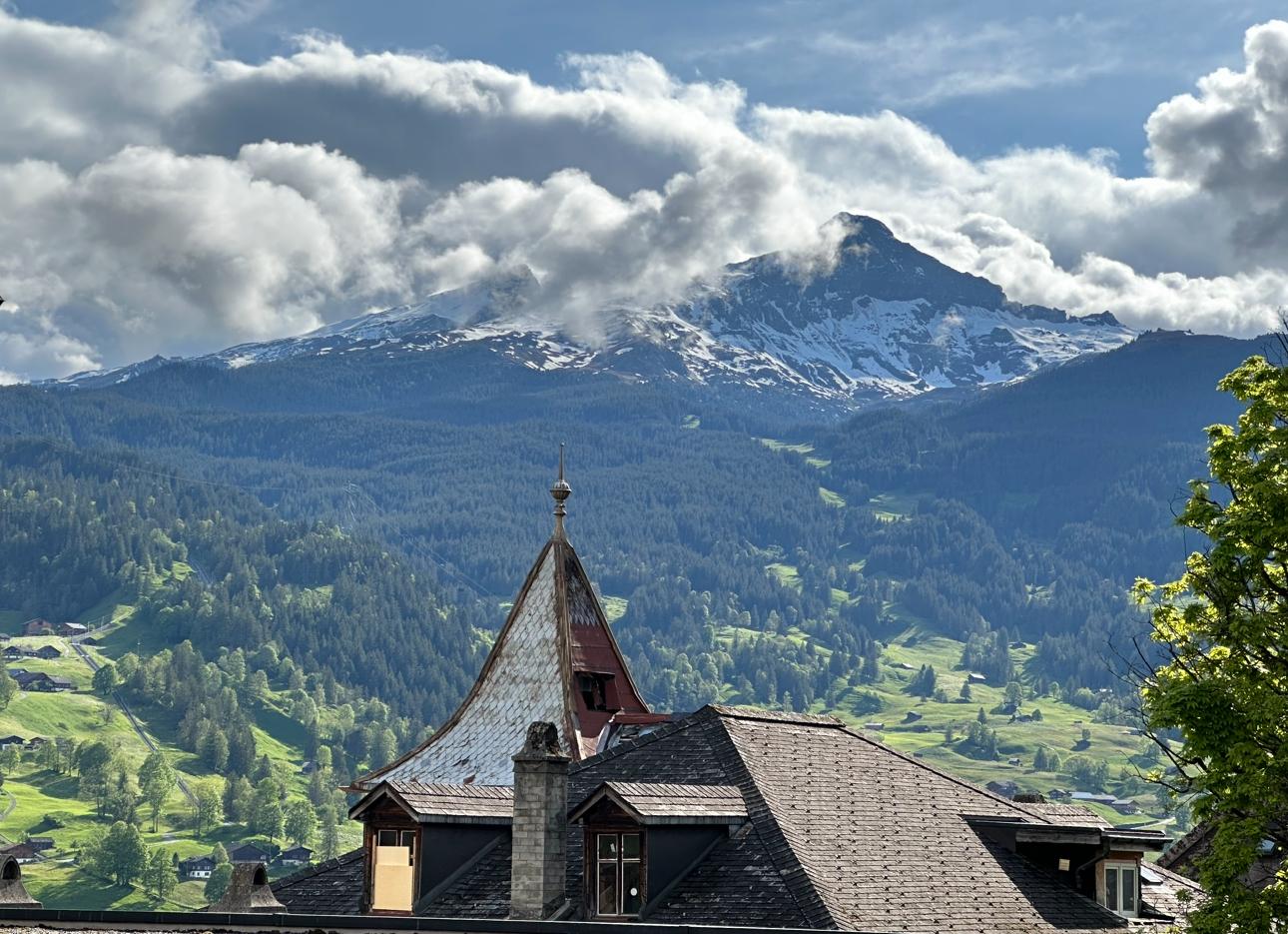 View from balcony 