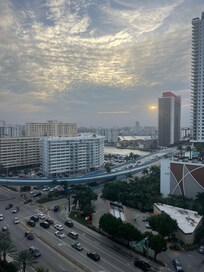 Intercoastal view from the balcony