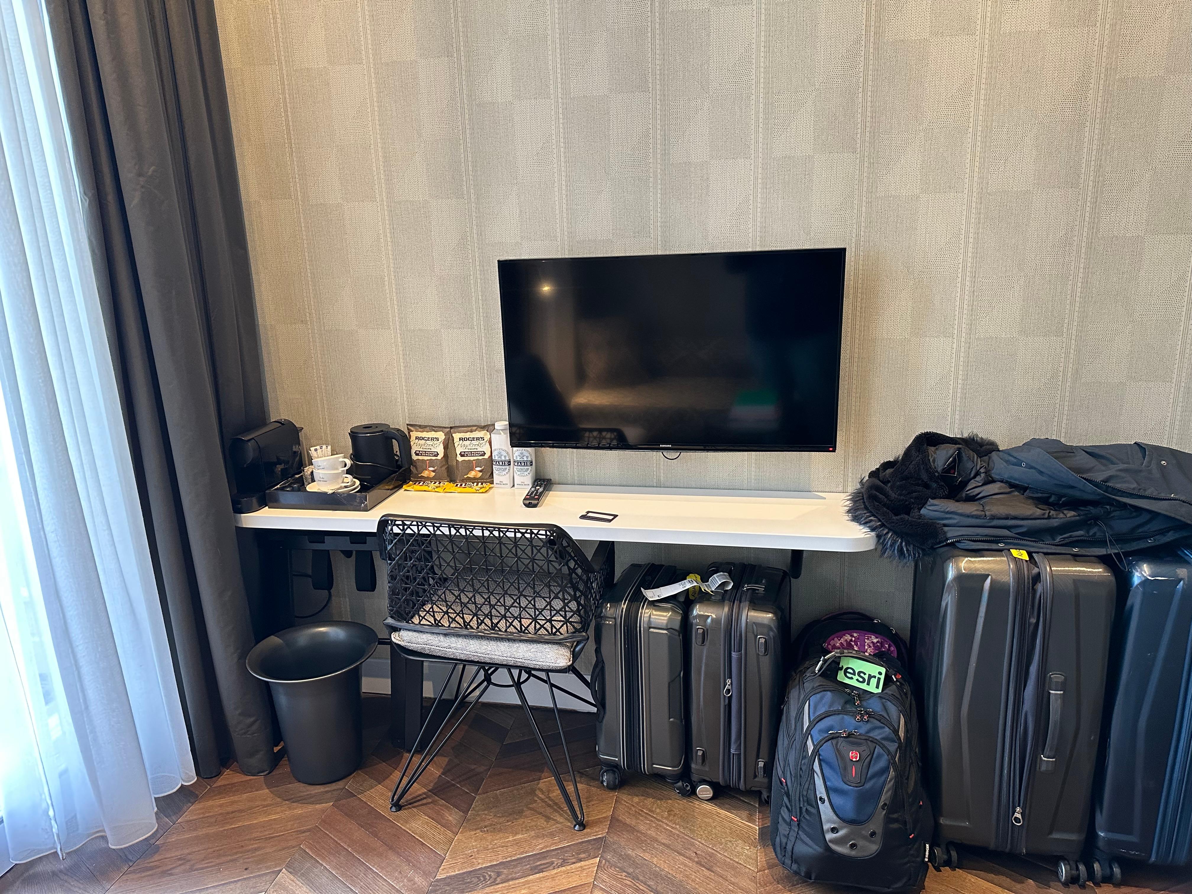 Luggage brought to room