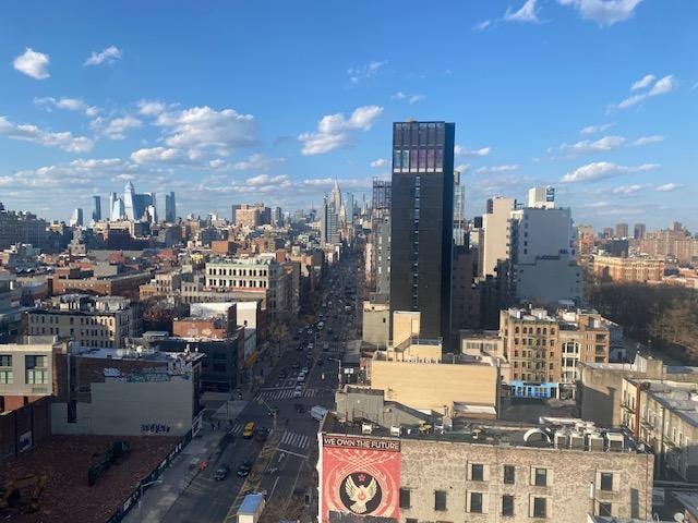 view from the 14th floor