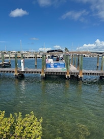 Dock pickup for an afternoon boat ride
