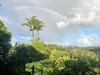 Rainbow from the back porch