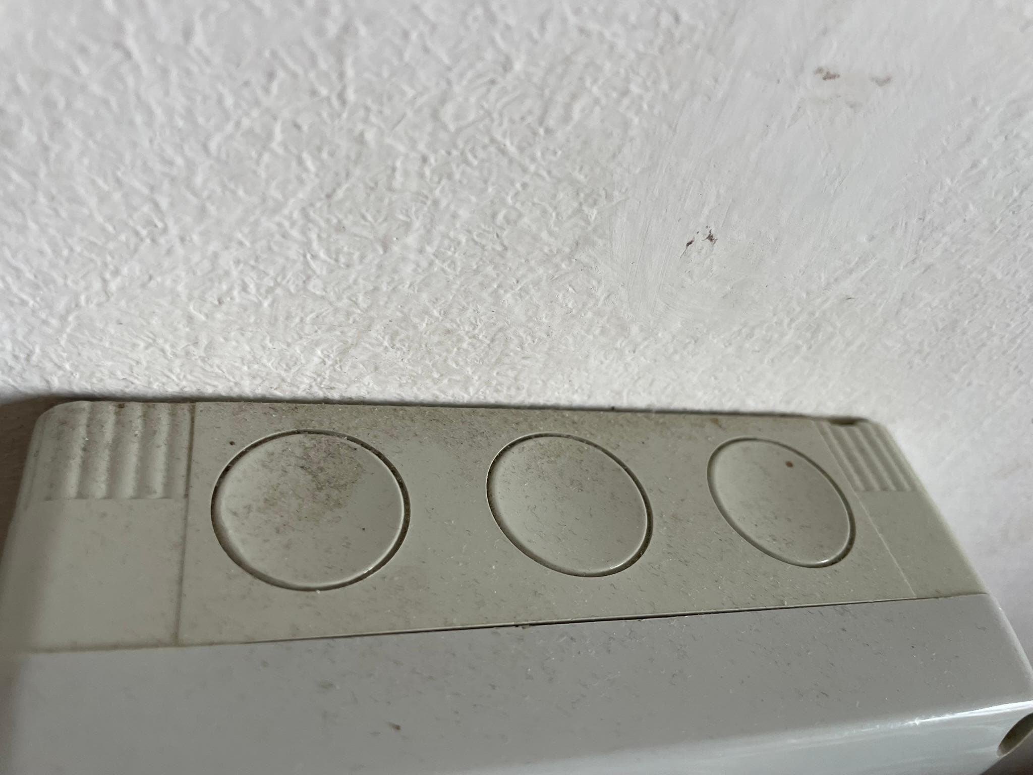 Überall dreck und Staub