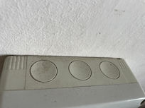 Überall dreck und Staub