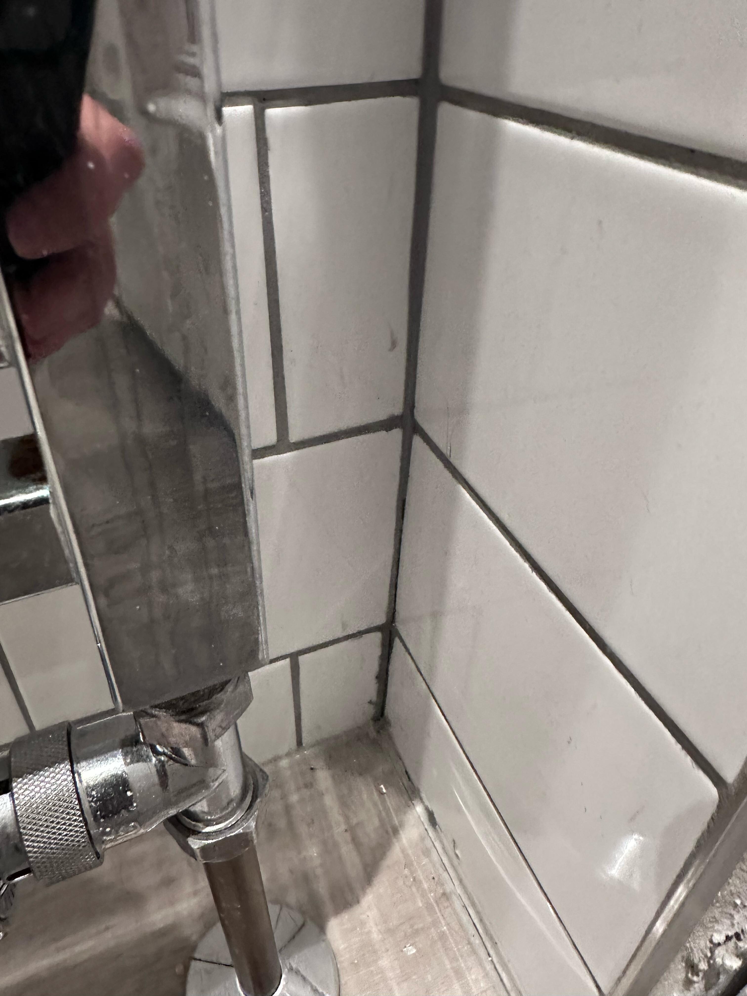 Bathroom not cleaned