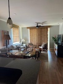 Living room when we left