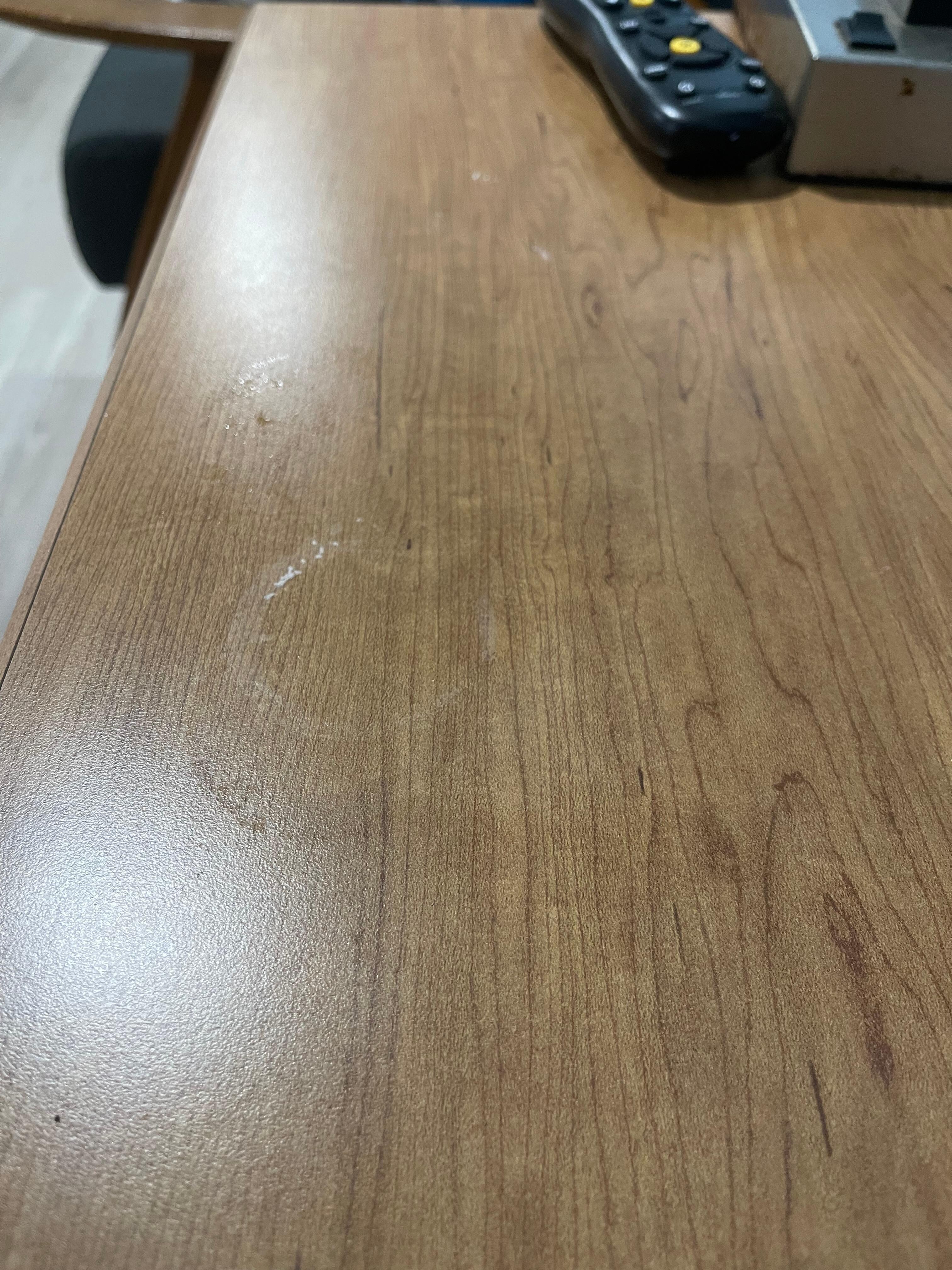 Night stand dirty not cleaned