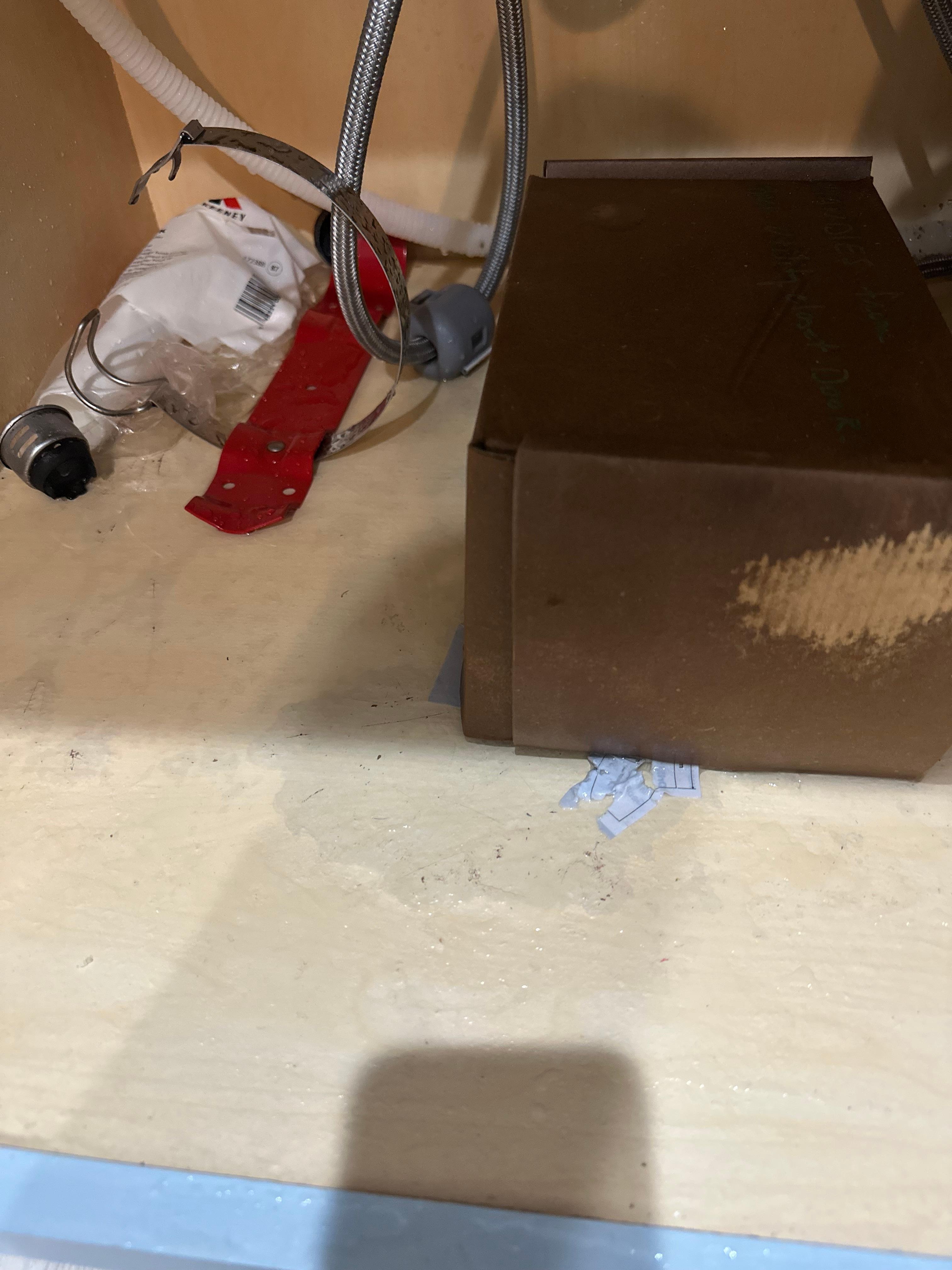 Water-leak in kitchen sink 