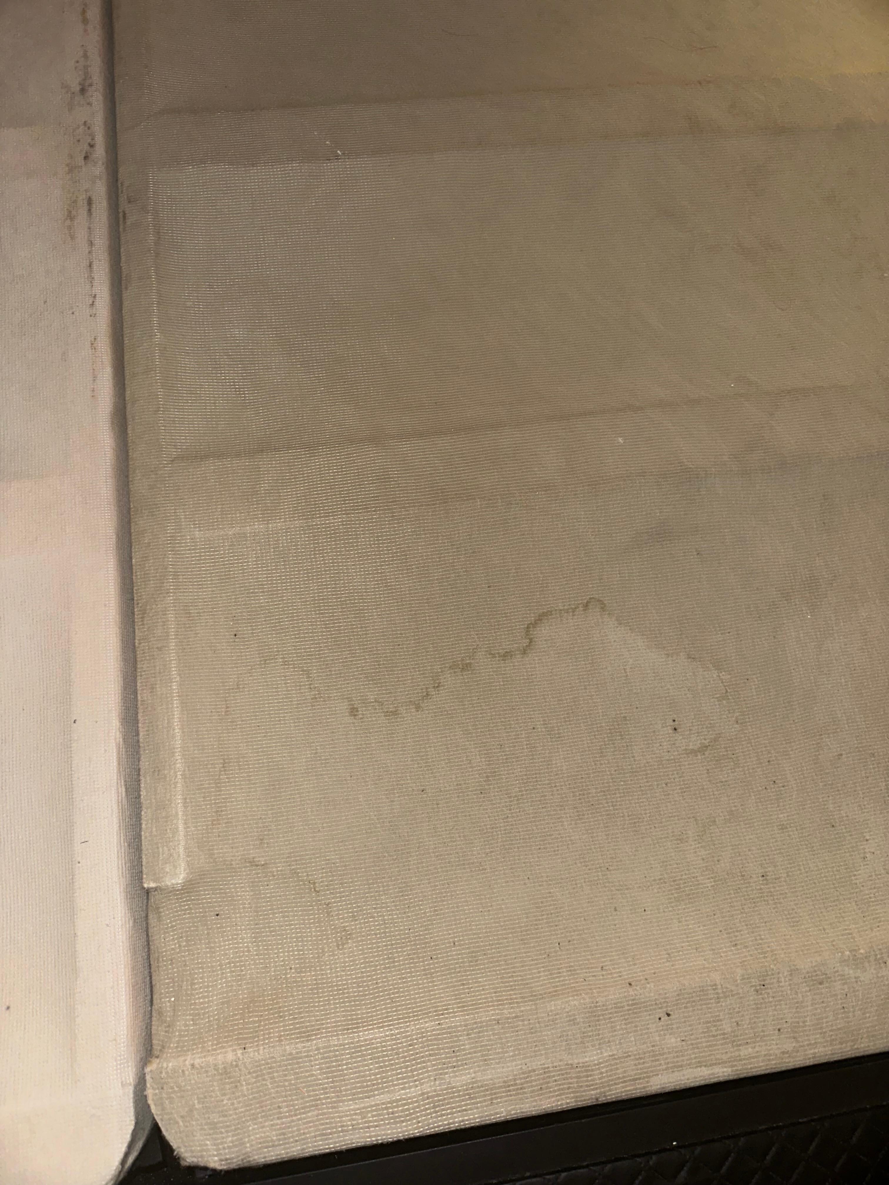 Box spring filthy not even sanitary! 