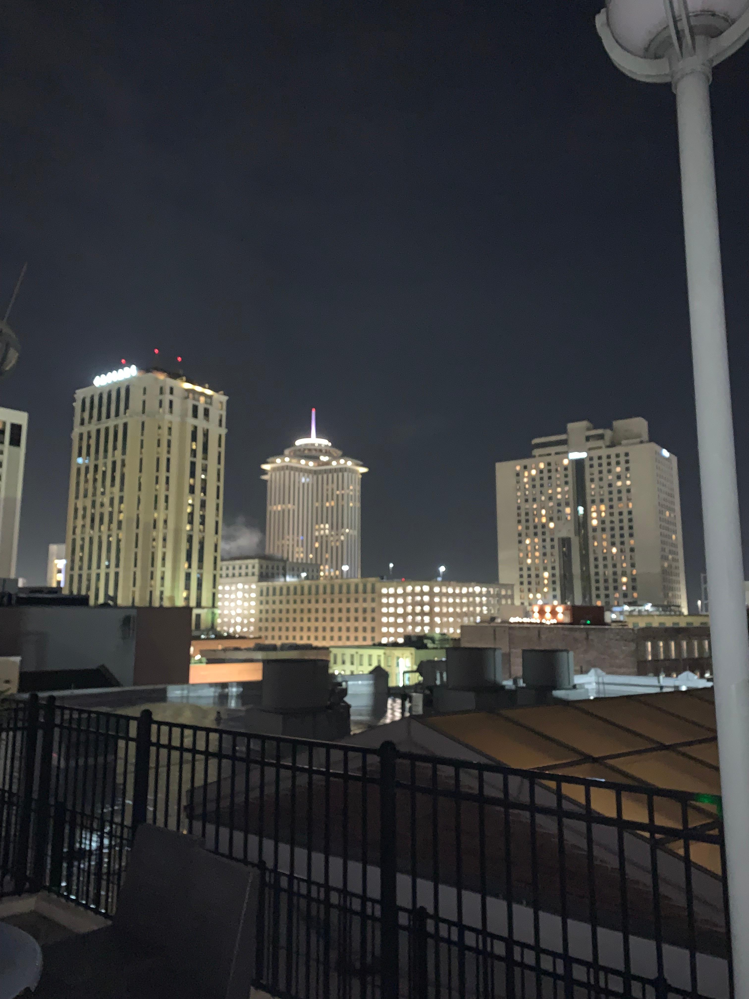 View from top of the hotel