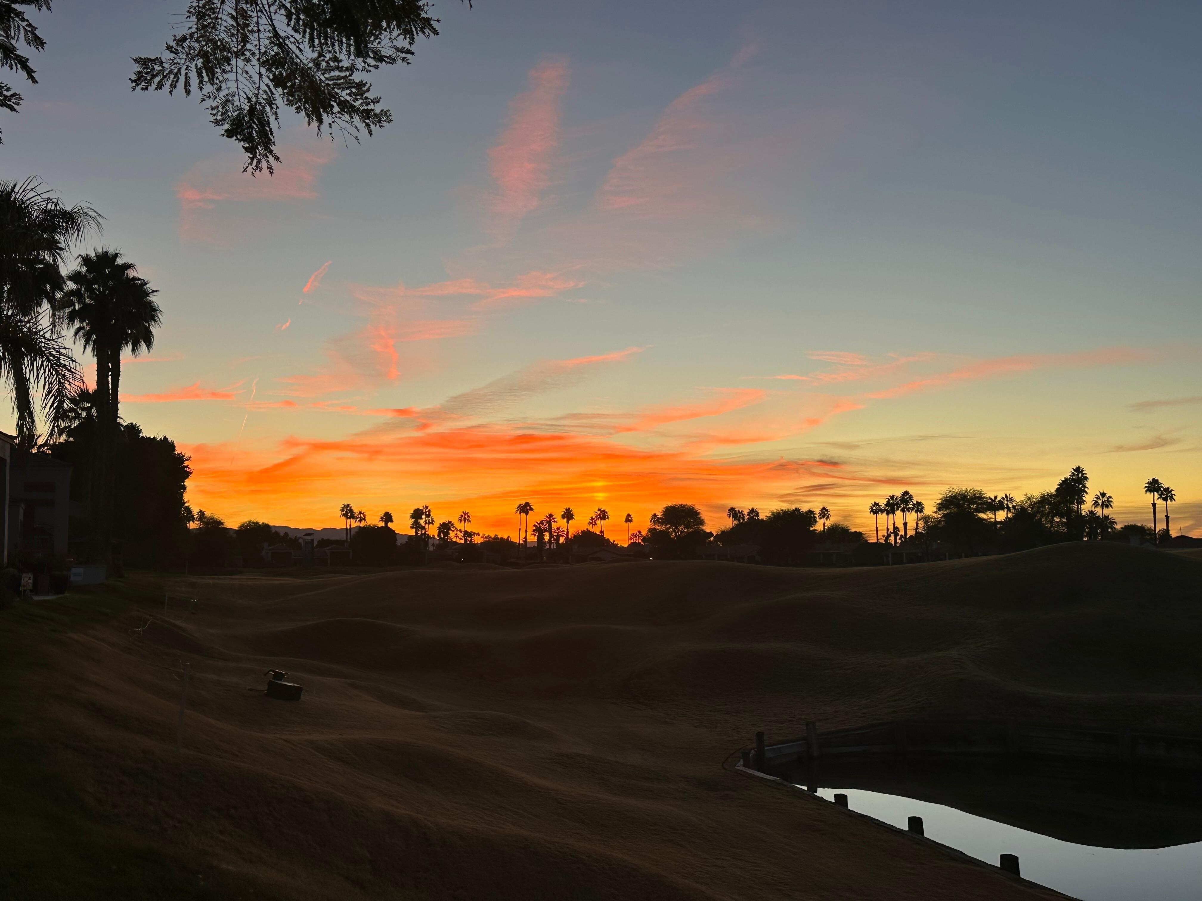 The sunrise was amazing!