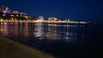 Evening prom walk