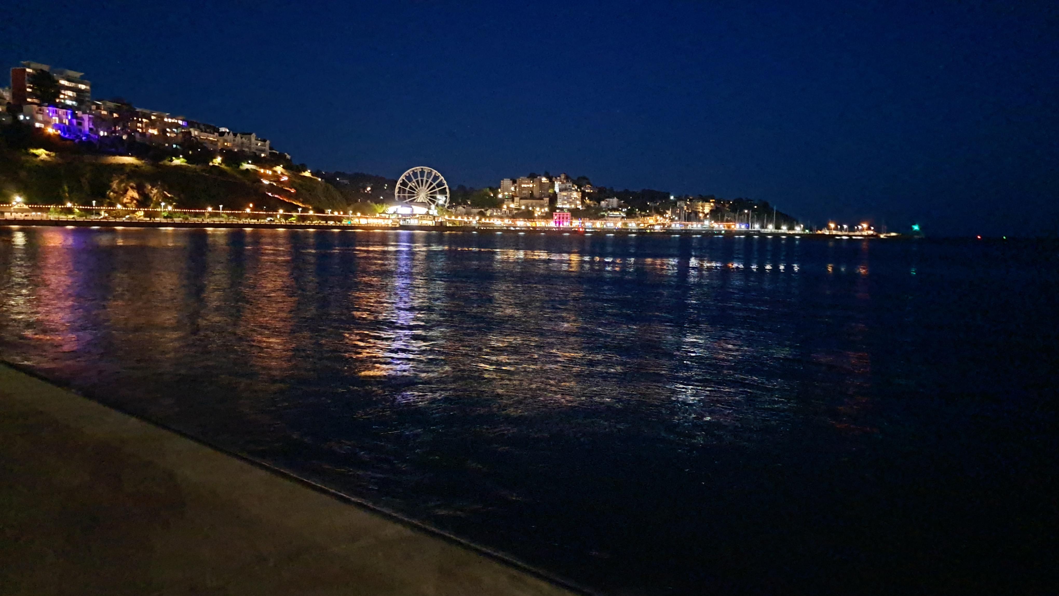 Evening prom walk