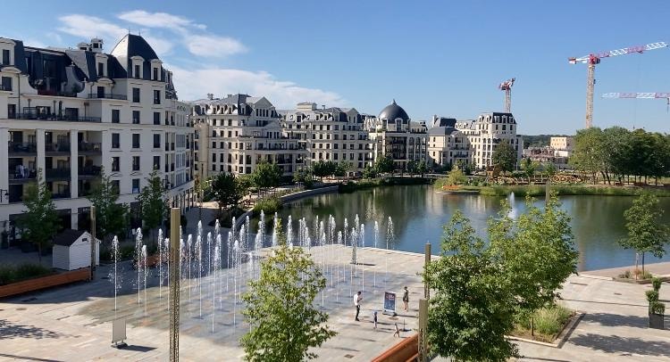 Uitzicht vanaf mijn hotelkamer