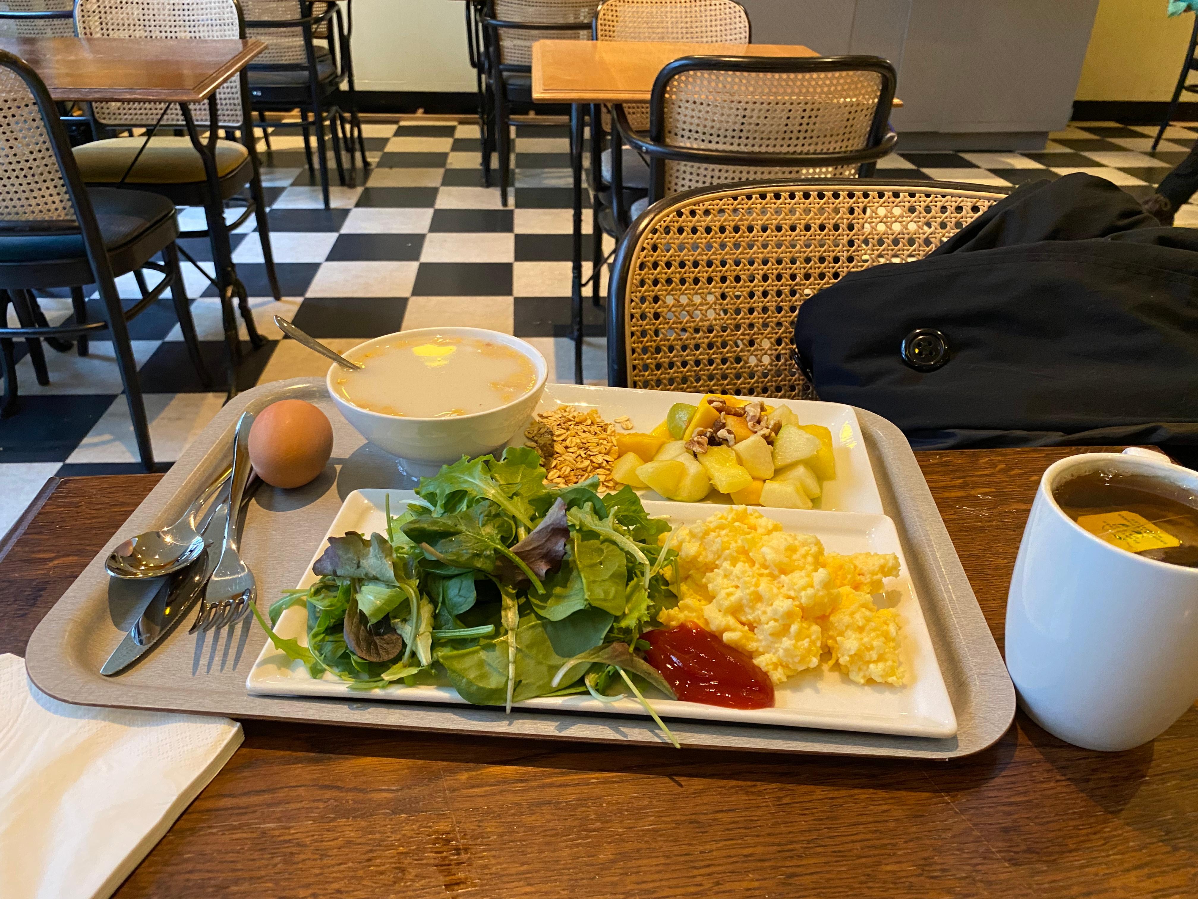 Parte del desayuno 