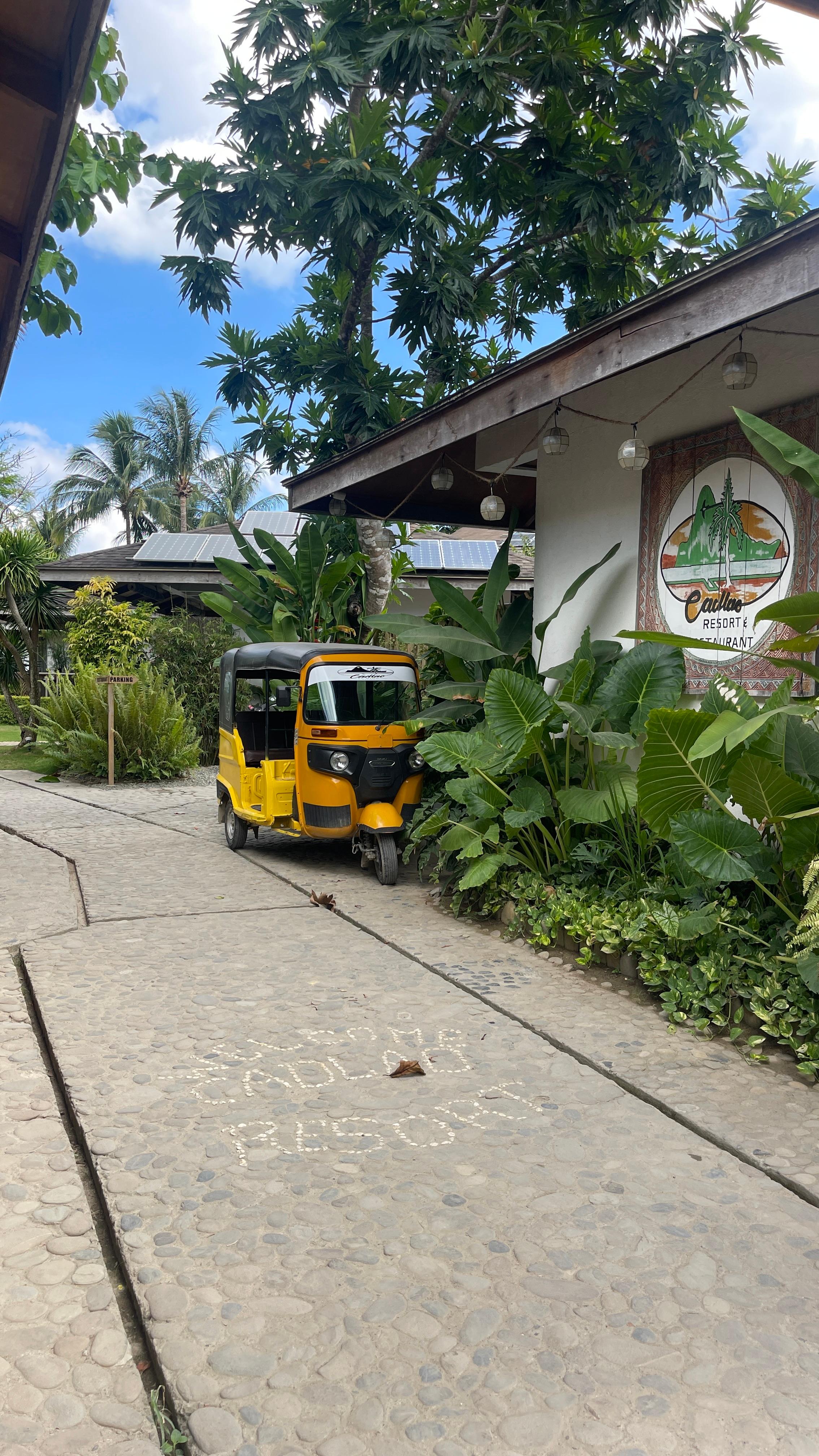 Hotel entrance 