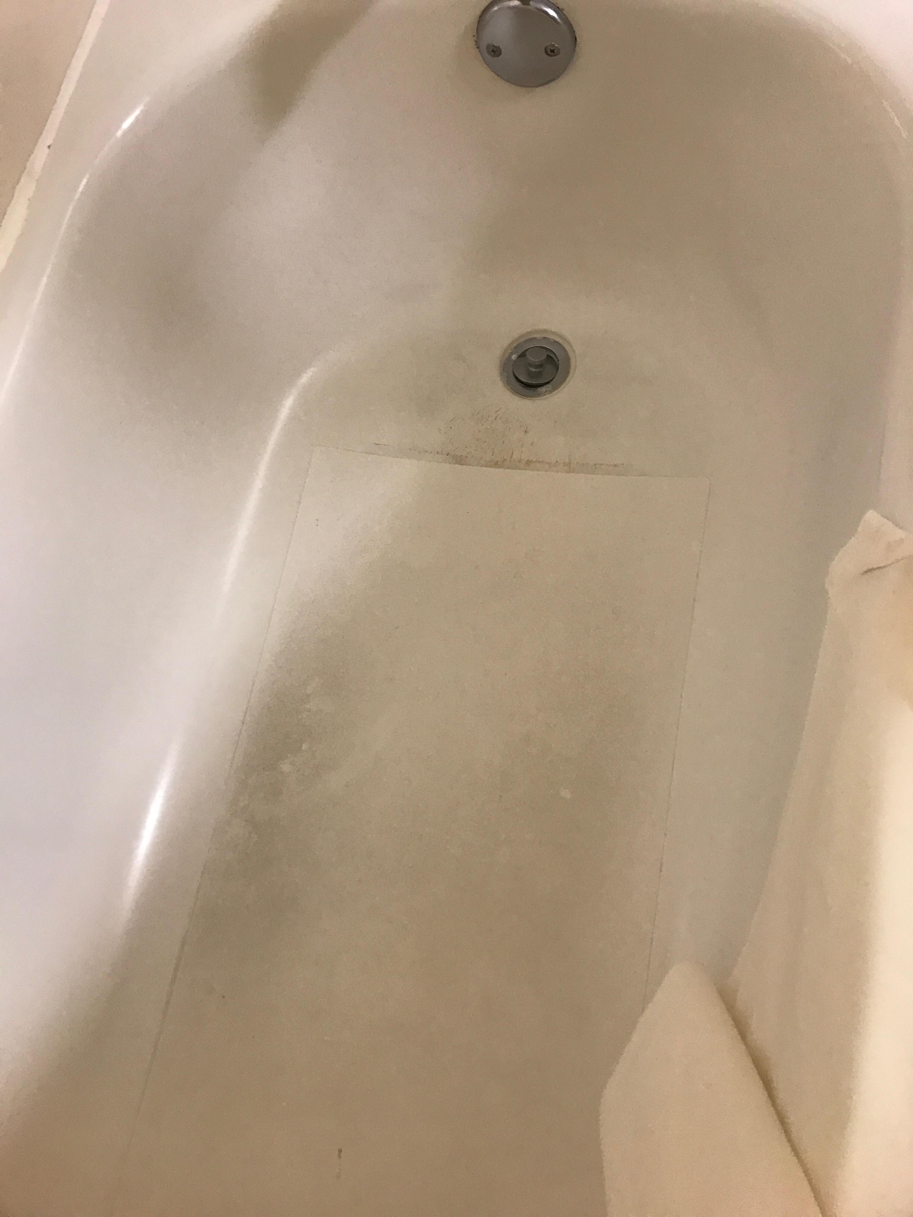 Very dirty didn't even shower in it!