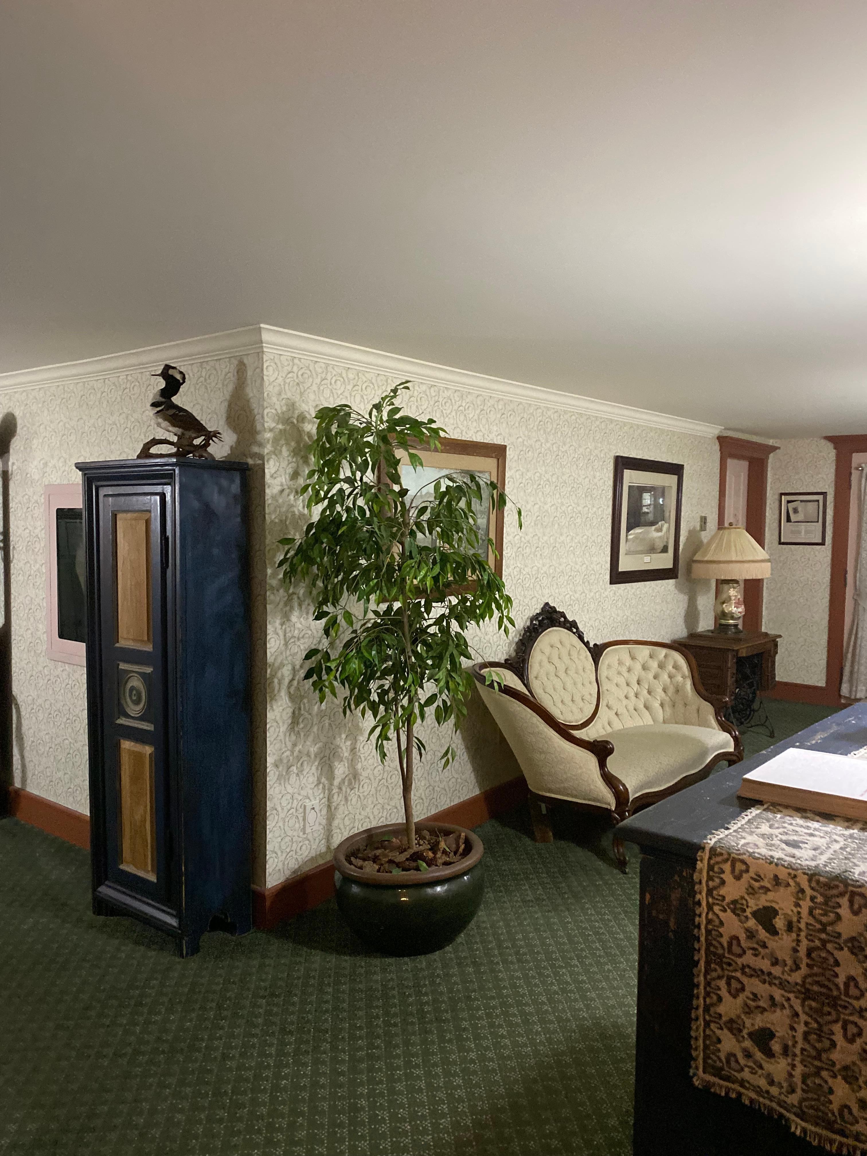 The indoor common areas