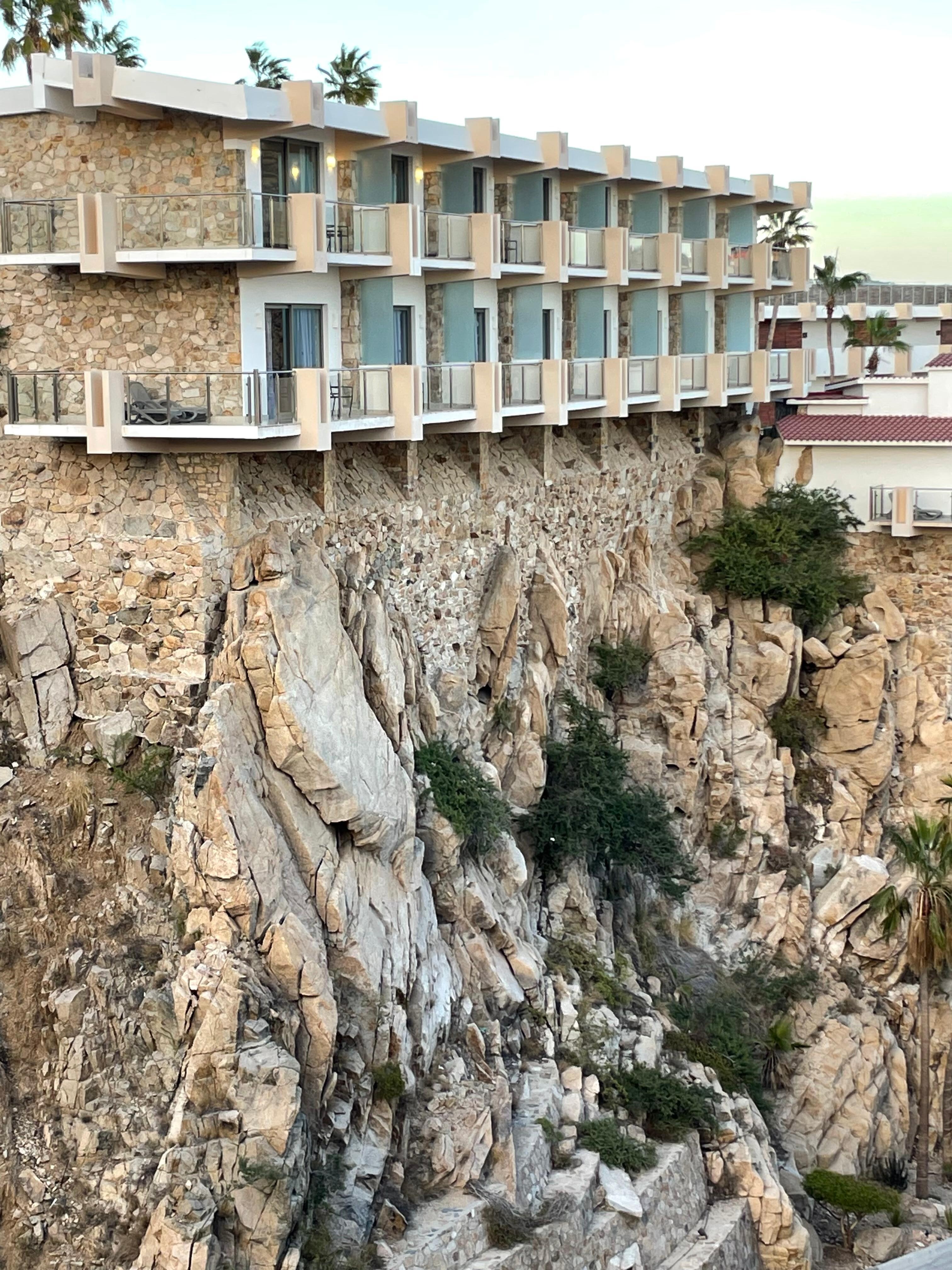 The way to these rooms require many steps 