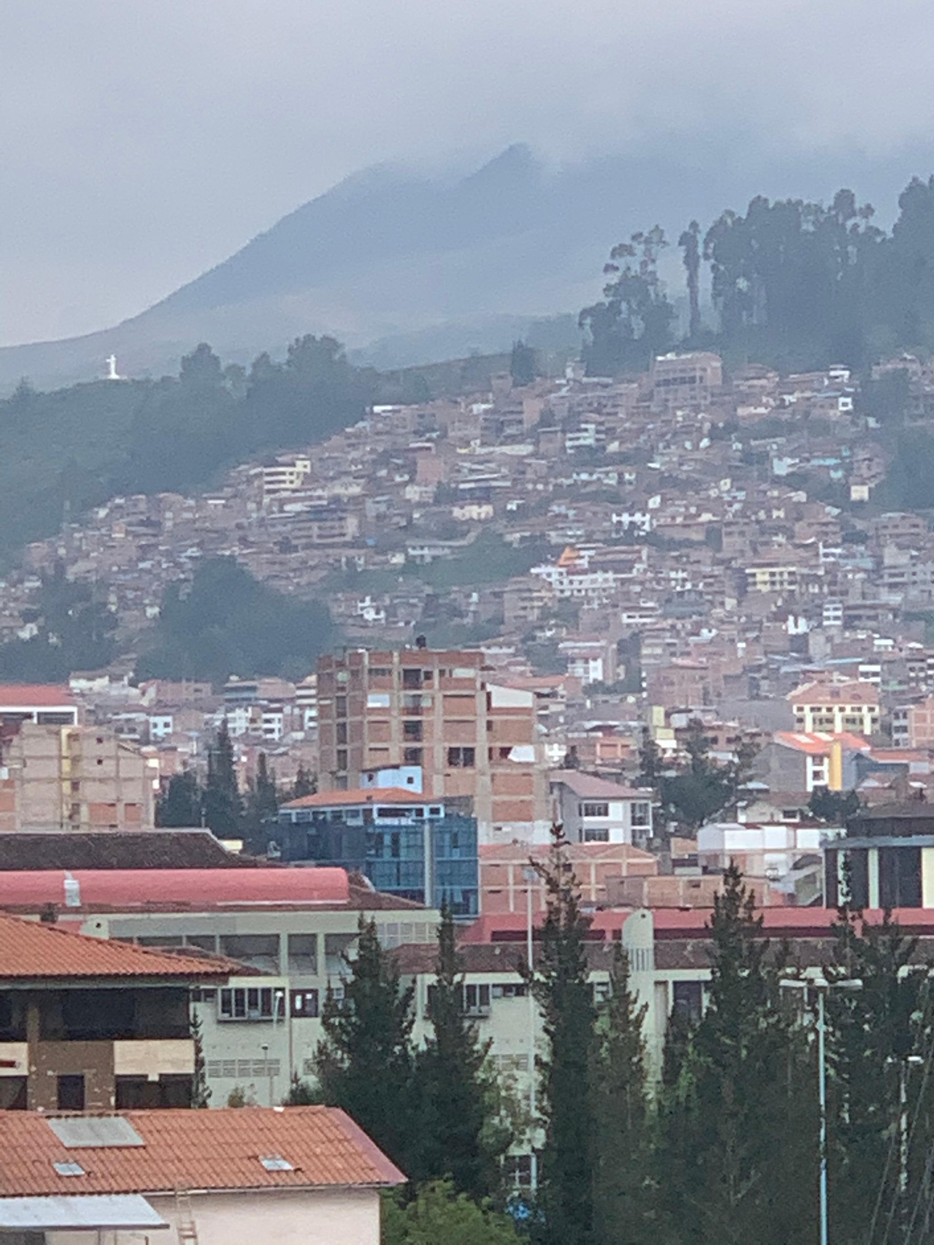 View from the restaurant roof top