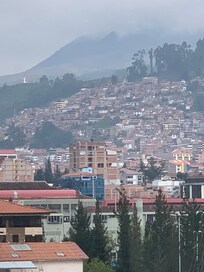 View from the restaurant roof top