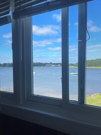 Looking out the window