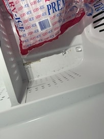 Freezer drawer, not our ice