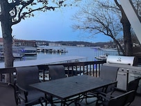 View from the lower floor patio.