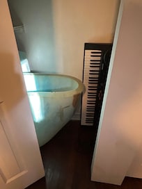 Brown stains on spare mattress?